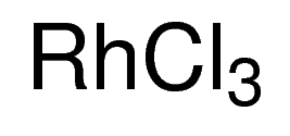 Rhodium (III) Chloride - CAS:10049-07-7 - Rhodium trichloride, Rhodium(III) chloride, Trichlororhodium